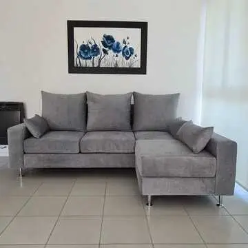 Sillón 3 cuerpos con esquinero móvil